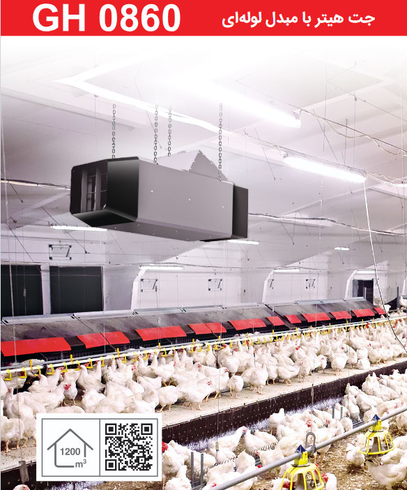 جت هیتر گازی 0860 انرژی